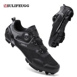 Boots MiuLife Cycling Sneakers Mtb Male Road Speed Speed Chaussures Men de chaussures Route Cleat Bike Racing Femmes Bicycle Mountain SPD