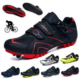 Laarzen mtb schoenen fietssnelheid sneakers heren flat road fietsen laarzen fietsen schoenen schoenen schoenen pedaal spd mountain biken sneakers dames racen