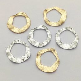 Laarzen nieuwe aankomst 24x25 mm 100 stks koperen hangers ring charme voor handgemaakte oorbellen sieraden diy onderdelen, sieraden bevindingen