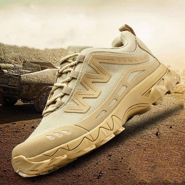 Botas Nuevos zapatos de senderismo al aire libre Hombres Tácticos Tácticos Camufapia Tresping Trekking Hunting Camping Mountain Sneaker de alta calidad