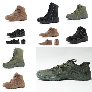 Bottes Nouvelles bottes pour hommes bottes de coambat militaires tactiques de l'armée bottes de randonnée en plein air bottes du désert d'hiver bottes de moto Zapatos Hosmbre GAI