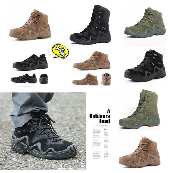 Boots Nouveaux bottes masculines Armyx Tactical Military Coambat Boots Bottes de randonnée extérieure Boots du désert hiver