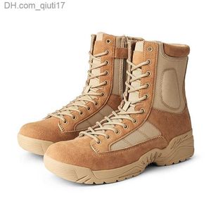 Bottes Nouveaux Sports Armée Bottes Tactiques De Combat Pour Hommes Randonnée En Plein Air Désert En Cuir Bottines Militaires Chaussures De Combat Pour Hommes Botas Hombre2021 Z230803