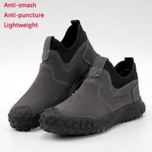 Boots Nouveaux loisirs sportifs isolants chaussures de sécurité anti-impact et anti-ponction chaussures de travail respirantes pour hommes zapatos de seguridad hombre