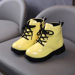 Laarzen Noyway Winter Casual Schoenen Voor Meisjes Jongens Kort 16 Oude Jaar Baby Rubberen Zool Kinderen 231122