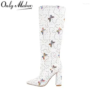 Boots Onlymaker Femmes pointues pointu