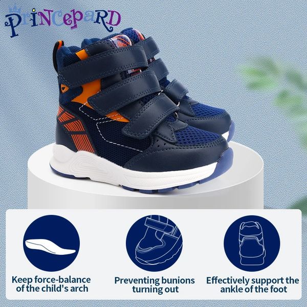 Botas Zapatos correctivos ortopédicos para niños y niños pequeños Botas altas con soporte para tobillo y arco para evitar caminar de puntillas 231214