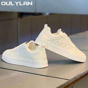 Boots oulylan Chaussures de course Hommes Chaussures Chaussures baskets mâles Tenis Chaussures luxueuses Chaussures décontractées Trainer Race Blanc Chaussures Mode Fashion