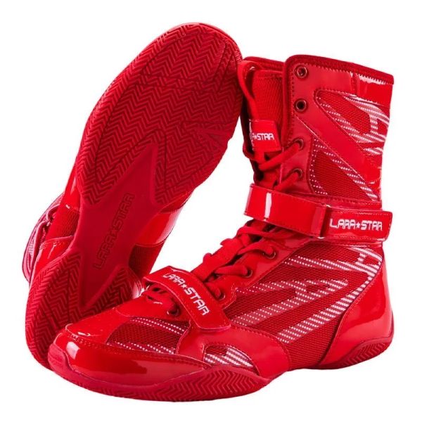 Boots Hommes professionnels Chaussures de lutte de bonne qualité Chaussures de boxe pour hommes Brand Gym Shoe Man Léger Boots de combat Boots