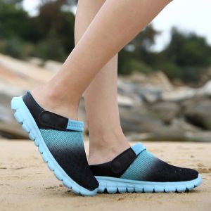 Botas Quaoar Summer Men Sandalias Mal de malla transpirable Masmonía Macha de verano Hombres zapatos Agua de agua Slidas Fashion Slides baratos