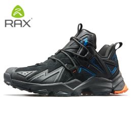 Bottes Rax Rax pour hommes imperméables Antislip Runking Chaussures Trekking Women Mountaineer chaussures Marche pour les baskets d'hiver Réchauffement de bottes de chasse