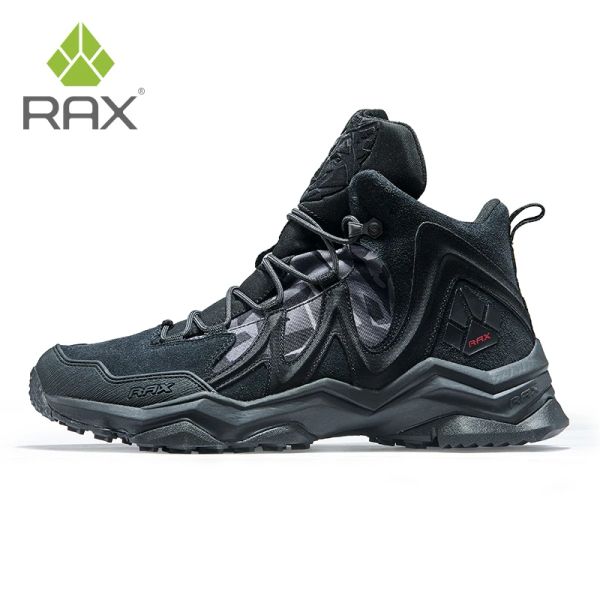 Boots Rax Mens Sparproof Randing Chaussures Sneaker d'hiver Boots Femme Chaussures Trekking Trail Sports Camping Chaussures de marche Bottes de chasse