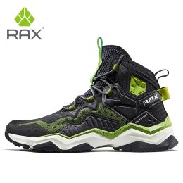 Boots Rax Outdoor Sports Chaussures de randonnée Mentes Houstable High Top Sneakers Men Mountain Lightweight Trial Chaussures Tourisme D0727