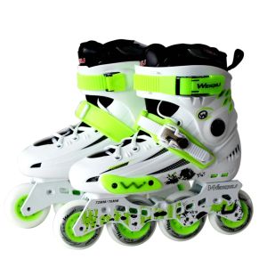 Boots Roller Skates Men Femmes en ligne Chaussures de patinage de haute qualité Gliding Gratuit Patinine Patinines Professionnelles Chaussures de patinage à rouleaux pour adultes