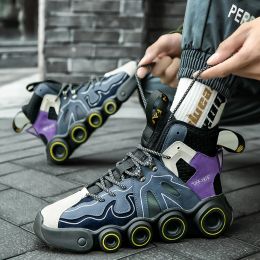 Laarzen roller schaatsen vorm sportschoenen mannen persoonlijkheid hardloopschoenen