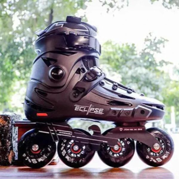 Boots Rollerblading Slalom Skate Chaussures patinage pour les patins à rouleaux de fantaisie pour hommes et femmes