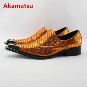 Laarzen sapato sociale masculino krokodil huid lederen slipon loafers puntige teen jurk schoenen oxford schoenen voor mannen het Italiaans merk