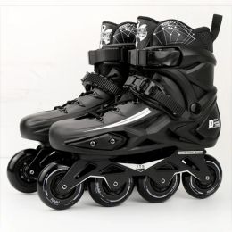 Laarzen schaatsen volwassen inline roller inline schaatsen Skates Men and Women Roller Skates Outdoor Luminous Smooth Shoes Patins 4 Rodas maat 3044