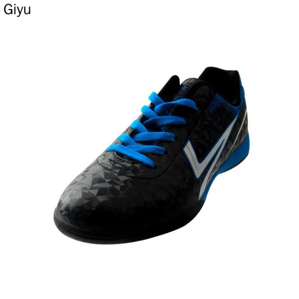 Botas zapatillas de fútbol Alto tobillo botas de fútbol tacos de fútbol fg futsal césped transpirable zapatillas de entrenamiento de gran tamaño S76637d