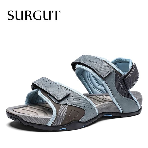 Boots Surgut 2022 Nuevos zapatos masculinos Sandalias de verano Men Classic Beach Sandals Mano Fashion Outdoor Soft casual de zapatillas Big Tamaño 39 ~ 46