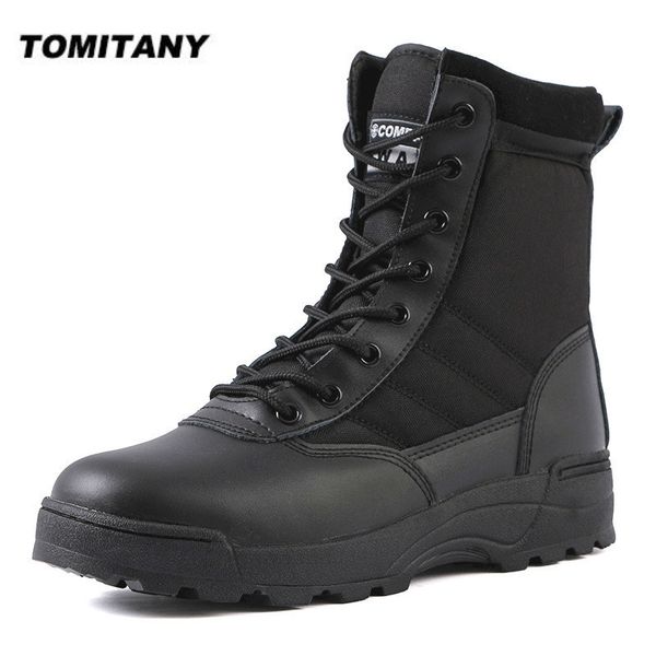 Botas Botas militares tácticas Fuerzas especiales Ejército de combate del desierto Zapatos de tobillo para caminatas al aire libre Seguridad en el trabajo 230719