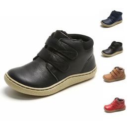 Bottes TONGLEPAO bottes pour enfants chaussures pour enfants bottes en cuir pour enfants épaississement et conservation de la chaleur en hiver 231027