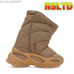 Botas Top NSLTD Botas de punto RNR Bota Sulphur Diseñador para hombre Rodilla Alto Invierno Snow Booties Calcetines Speed Sneaker Khaki Hombres Mujeres Zapatos Impermeable Q230909