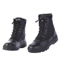 Boots US militair leer voor mannen Combat Bot Infantry Tactical Askeri Army S Shoes Erkek Ayakkabi 220909