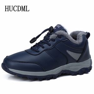 Laarzen waterdichte winterschoenen voor mannen warm pluche lichtgewicht en comfortabele enkelsneeuw vrouwen werken casual unisex 220913