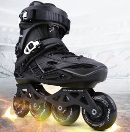 Boots weiqiu puroller en ligne chaussures de patinage de vitesse roller sneakers pour adultes unisex en ligne de patins professionnels taille 3544