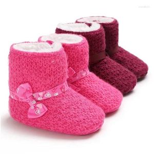 Laarzen Winter Geboren Baby Zachte Zool Sneeuwlaarzen Warm Peuter Jongen Meisje Wieg Schoenen 0-18M Drop Levering Kinderen Moederschap Ot6Ln