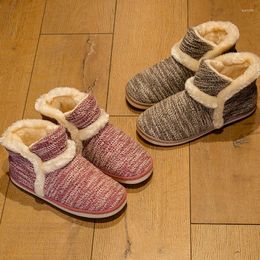 Laarzen Winter Paar Thuis Katoenen Schoenen Mannen Warme Vloer Sneeuw Vrouwen Comfortabel Casual Antislip Flats Pantunflas Invierno Mujer