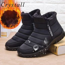 Bottes Hiver hommes cheville bottes de neige chaussures antidérapantes pour hommes décontracté garder au chaud en peluche grande taille Couple chaussures pour Homme Chaussure Homme 231006