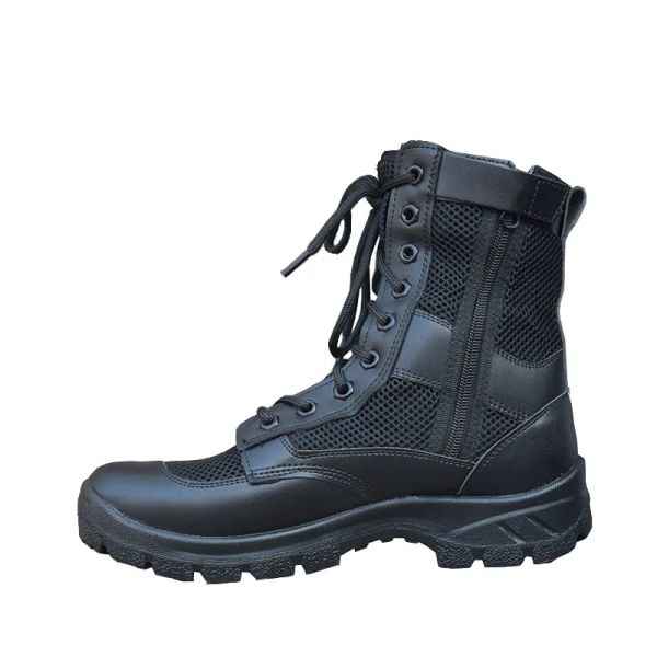 Boots Hiver Men's Boots Military Combat Man Shoes Outdoor Sport Climb Mountains Cross Country Men's Fashion Fashion Male High Boot