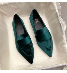 Laarzen vrouw flats schoenen casual slipon elegant pointe schoenen mode op blote voeten comfortabel te weinig aanbod gratis verzending en lage prijs