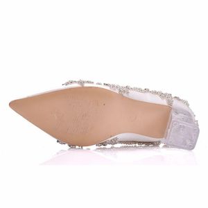 Boots Femme Bride chaussures hautes talons mariage talons fines