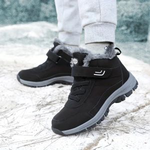 Bottes Boots Black Black Imperproof Nonslip Sneakers Outdoor Sneakers Winter Thermal Isulater Chaussures Footwear Women