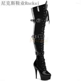 Boots Women's Shoes In 2024 The Round Toe Super High (8cm-up) Thin Heels Fits True To Size Take Your Normal Platform