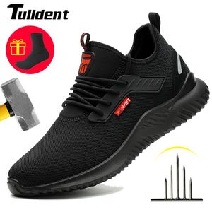 Bottes Baskets de travail Chaussures à bout en acier Chaussures de sécurité pour hommes Chaussures de travail anti-crevaison Bottes Mode Chaussures indestructibles Sécurité 230920