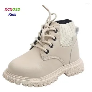 Boots xcxosd enfants filles garçons chaussures de cheville décontractées