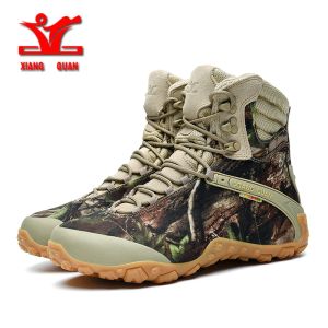 Boots Xiang Guan Chaussures de randonnée Men Femmes Imperméable Camouflage bionique Camouflage Mountain Bottes tactiques Chaussures de sport extérieur 86892