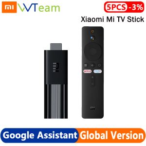 Boots Xiaomi Mi TV Stick Global Android 9.0 FHD HDR Quad Core HDMICOMPATIBLE 1 Go + 8 Go Bluetooth WiFi Google Assistant
