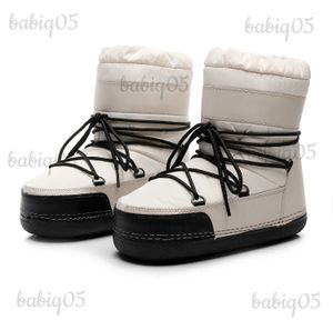Bottes XPAY bottes d'hiver femmes bottes de neige bottines bottes de Ski résistantes au froid chaud antidérapant unisexe amoureux chaussures décontractées chaussures en coton T231121