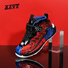 Boots XZVZ Chaussures de basket-ball pour enfants Mirror Miroir Upper Design Childal pour enfants MD Boys de basket-ball Sports extérieurs