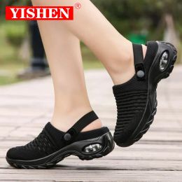 Boots Yishen Femmes Chaussures Chaussures décontractées Hauteur Augmentation du cuson