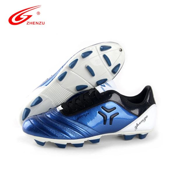 Botas Zhenzu Botas de fútbol masculino interior zapatillas para niños entrenamiento zapatos de fútbol tf césped zapatos de fútbol chuteira futebol eu 3544