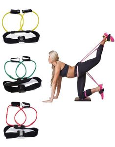 Booty Butt Bands Gundefinedte weerstandsbanden verstelbare taille riem krachtige fitness butt lift workout been training banden 2012179579651