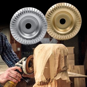 Alésage d'angle rond en bois de broyage de roue de roue sculpture rotatif abrasif disque abrasif pour l'angle moulin à carbure de tungstène 16 mm ou 22 mm alésage