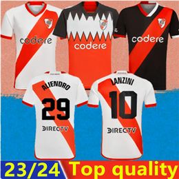 Borja 23 24 River Plate J.Aarez Home Soccer Jerseys Palavecino 3e Camiseta Perez de la Cruz 2023 2024 Derde weg voetbalconcept 3927