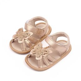 Geboren babymeisje schoenen schattige vlinder baby schoenen voor babymeisje peuter meisje zomerschoenen baby sandalen zapatillas bebe 240429